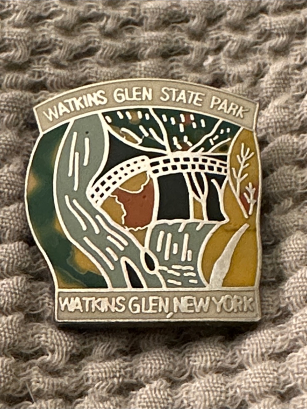 Watkins Glen State Park New York Pin